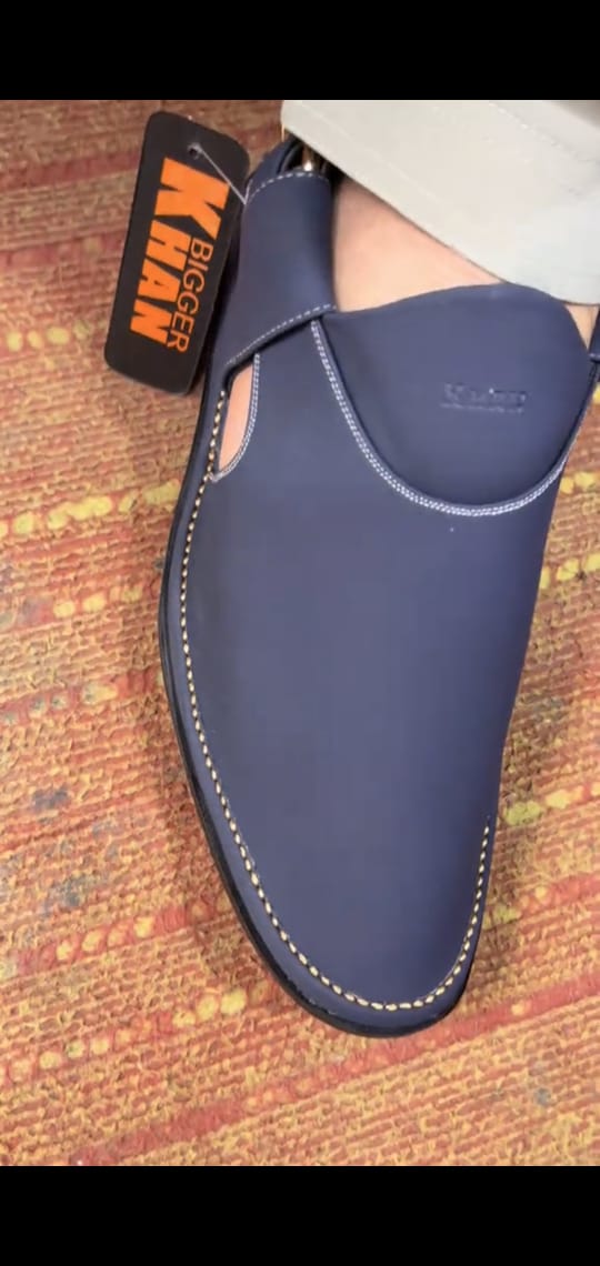 Blue Chappal Boot
