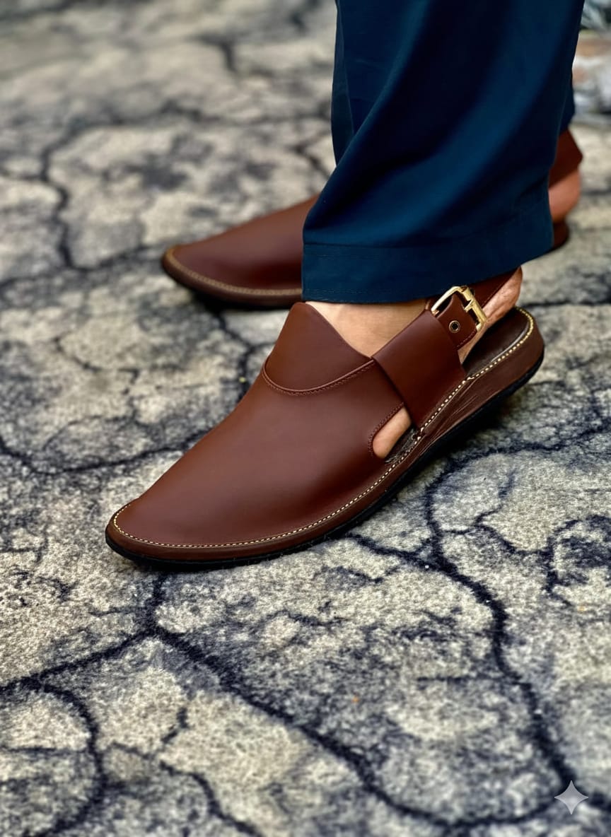Dark Brown Chappal Boot