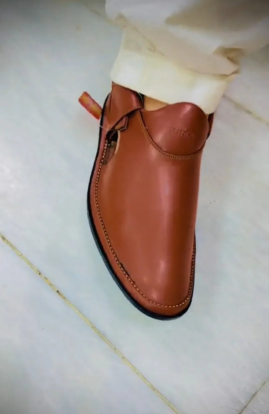 Brown Chappal Boot